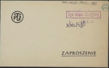 Zaproszenie : [Wielka Zabawa Taneczna]