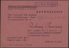 Zaproszenie : [Zabawa Taneczna]