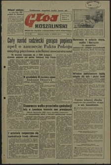 Głos Koszaliński. 1951, sierpień, nr 232