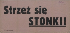 [Afisz] Strzeż się stonki