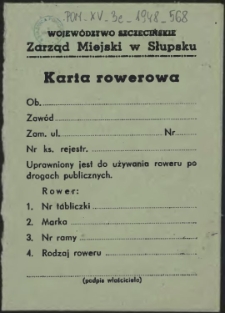 Karta rowerowa