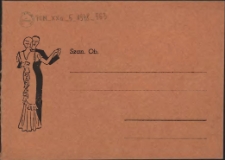 [Zaproszenie. Inc.:] Koło Związku Zawodowego Pracowników Leśnych i Przemysłu Drzewnego [...] zapraszają [...] na Zabawę Taneczną