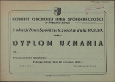 Dyplom uznania