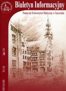 Biuletyn Informacyjny - Pomorski Uniwersytet Medyczny w Szczecinie. Nr 2 (76), Lipiec 2012