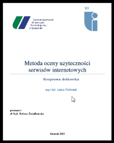 Metoda oceny użyteczności serwis&oacute;w internetowych
