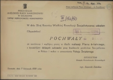 [Inc.:] W dniu 33-ej Rocznicy Wielkiej Rewolucji Socjalistycznej