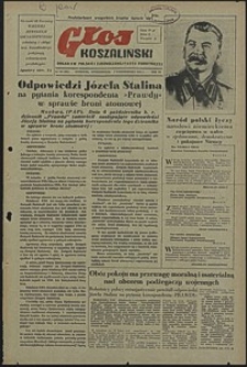 Głos Koszaliński. 1951, październik, nr 264