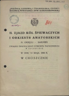 II. Zjazd Kół Śpiewaczych i Orkiestr Amatorskich