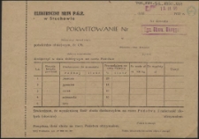 Pokwitowanie Nr