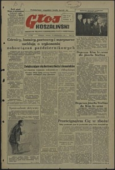 Głos Koszaliński. 1951, październik, nr 277