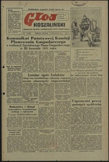 Głos Koszaliński. 1951, październik, nr 279