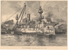 Bau eines Panzerschiffes