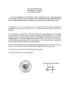 Uchwała Rady Miejskiej w Koszalinie nr XXII/334/2012