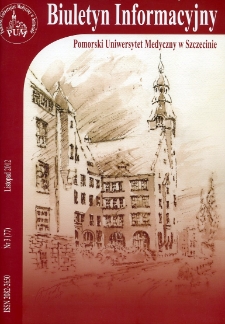 Biuletyn Informacyjny - Pomorski Uniwersytet Medyczny w Szczecinie. Nr 3 (77), Listopad 2012