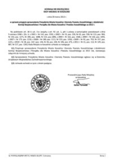 Uchwała Rady Miejskiej w Koszalinie nr XXX/452/2013