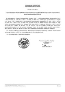 Uchwała Rady Miejskiej w Koszalinie nr XXX/453/2013
