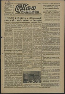 Głos Koszaliński. 1952, marzec, nr 63