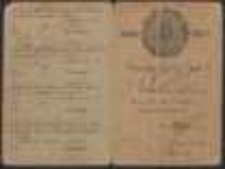 Archiwum rodzinne Zbigniewa Czaplińskiego – dokumenty osobiste