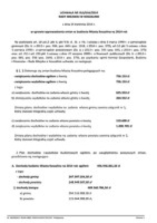 Uchwała Rady Miejskiej w Koszalinie nr XLII/634/2014