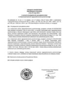 Uchwała Rady Miejskiej w Koszalinie nr XLIII/652/2014