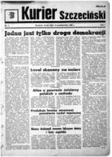 Kurier Szczeciński. R.1, 1945 nr 4