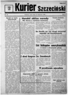 Kurier Szczeciński. R.1, 1945 nr 40