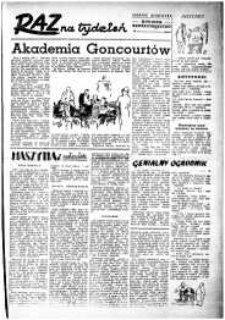 Raz na Tydzień : dodatek niedzielny Kuriera Szczecińskiego. R.2, 1947 nr 6