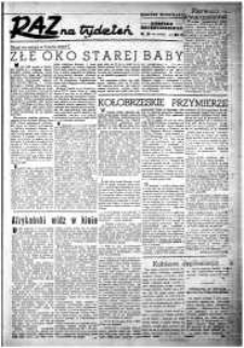 Raz na Tydzień : dodatek niedzielny Kuriera Szczecińskiego. R.2, 1947 nr 16