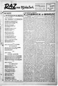 Raz na Tydzień : dodatek niedzielny Kuriera Szczecińskiego. R.2, 1947 nr 35
