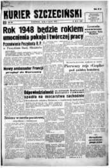 Kurier Szczeciński. R.4, 1948 nr 2