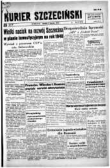 Kurier Szczeciński. R.4, 1948 nr 3