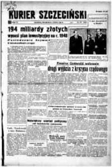 Kurier Szczeciński. R.4, 1948 nr 55