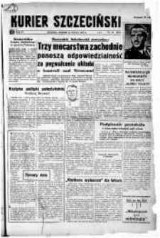 Kurier Szczeciński. R.4, 1948 nr 81