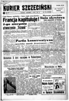 Kurier Szczeciński. R.4, 1948 nr 185