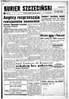 Kurier Szczeciński. R.4, 1948 nr 208