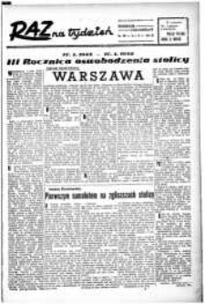 Raz na tydzień : dodatek niedzielny. R.3, 1948 nr 40
