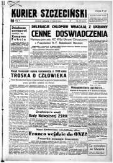 Kurier Szczeciński. R.5, 1949 nr 75