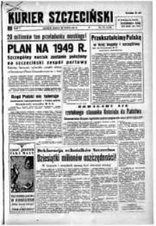 Kurier Szczeciński. R.5, 1949 nr 84