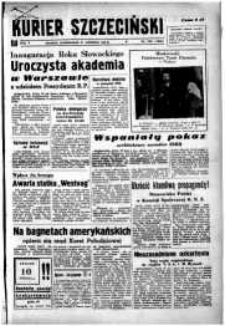 Kurier Szczeciński. R.5, 1949 nr 100