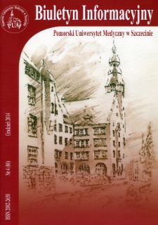 Biuletyn Informacyjny - Pomorski Uniwersytet Medyczny w Szczecinie. Nr 4 (86), Grudzień 2014