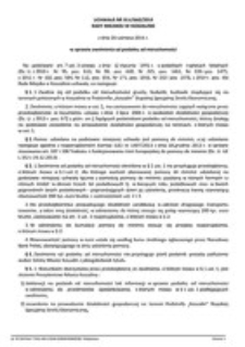 Uchwała Rady Miejskiej w Koszalinie nr XLV/660/2014