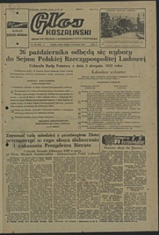 Głos Koszaliński. 1952, sierpień, nr 190