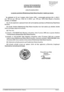 Uchwała Rady Miejskiej w Koszalinie nr XLVIII/690/2014
