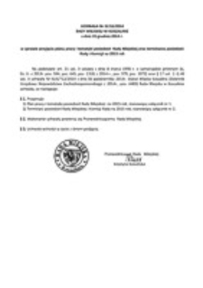 Uchwała Rady Miejskiej w Koszalinie nr III/16/2014