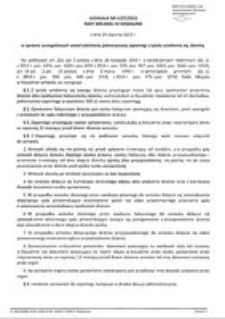 Uchwała Rady Miejskiej w Koszalinie nr V/27/2015