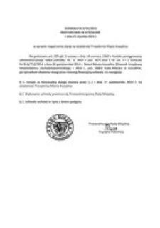 Uchwała Rady Miejskiej w Koszalinie nr V/34/2015