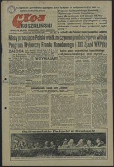 Głos Koszaliński. 1952, wrzesień, nr 9