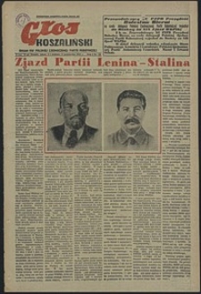 Głos Koszaliński. 1952, październik, nr 30