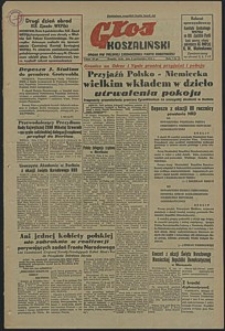 Głos Koszaliński. 1952, październik, nr 33