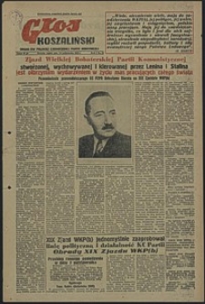 Głos Koszaliński. 1952, październik, nr 35